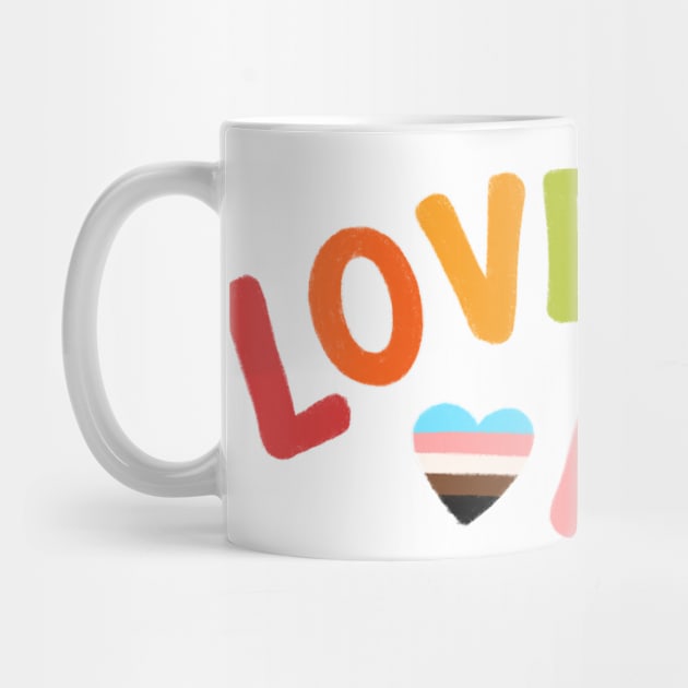 Love Is Love LGBT Pride | Gay | Lesbian by OverNinthCloud